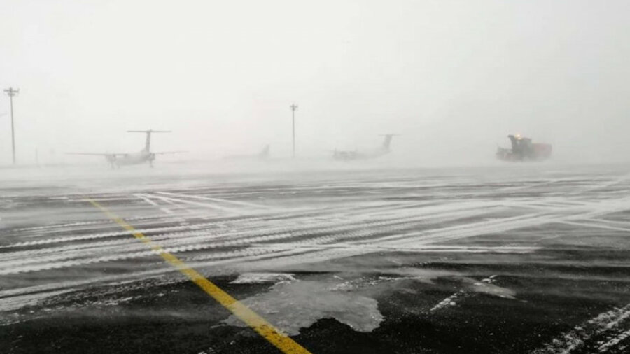 Аэропорт Нур-Султана объявил об отмене рейсов 