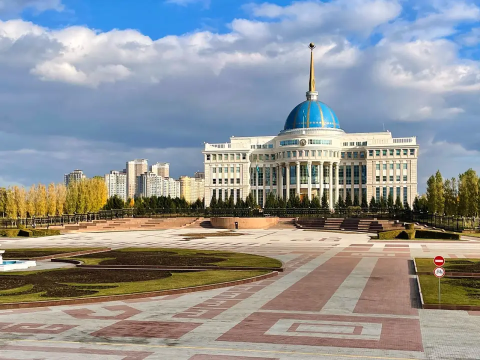Резиденция Президента Казахстана Акорда, октябрь 2021 года
